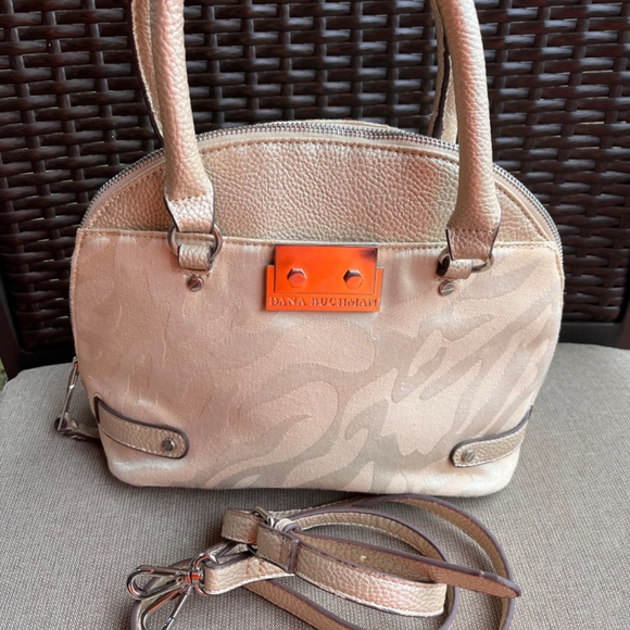 Dana Buchman Cream Colored Satchel - Picture 4 of 14